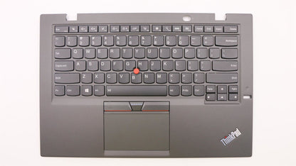 Lenovo Carbon X1 3rd Keyboard Palmrest Top Cover US Black 00HN945