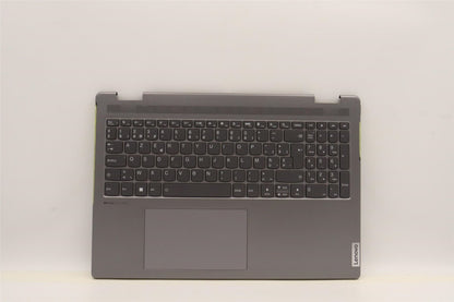 Lenovo IdeaPad 7 16IAP7 Palmrest Cover Touchpad Keyboard Belgian 5CB1J01886