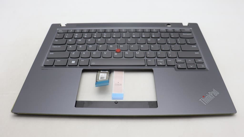 Lenovo ThinkPad T14s Gen 4 Keyboard Palmrest Top Cover US Grey 5M11L93119