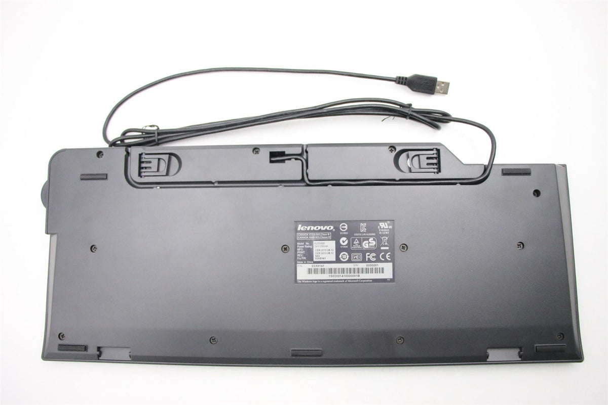 Lenovo USB SmartCard India English Keyboard 03X8141