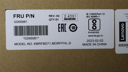 Lenovo Wireless KBD-Hebrew 03X6981