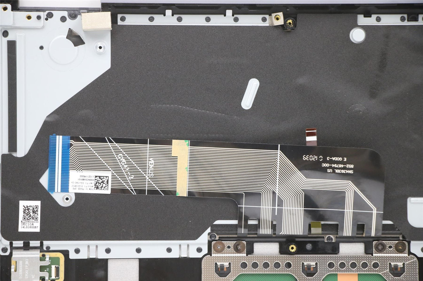 Lenovo IdeaPad 7 14ACN6 Palmrest Cover Touchpad Keyboard Greek 5CB1D12400