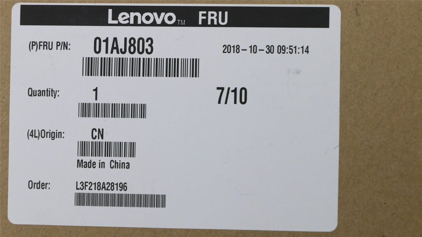 Lenovo PCIe to m.2 riser card awake FH 01AJ803