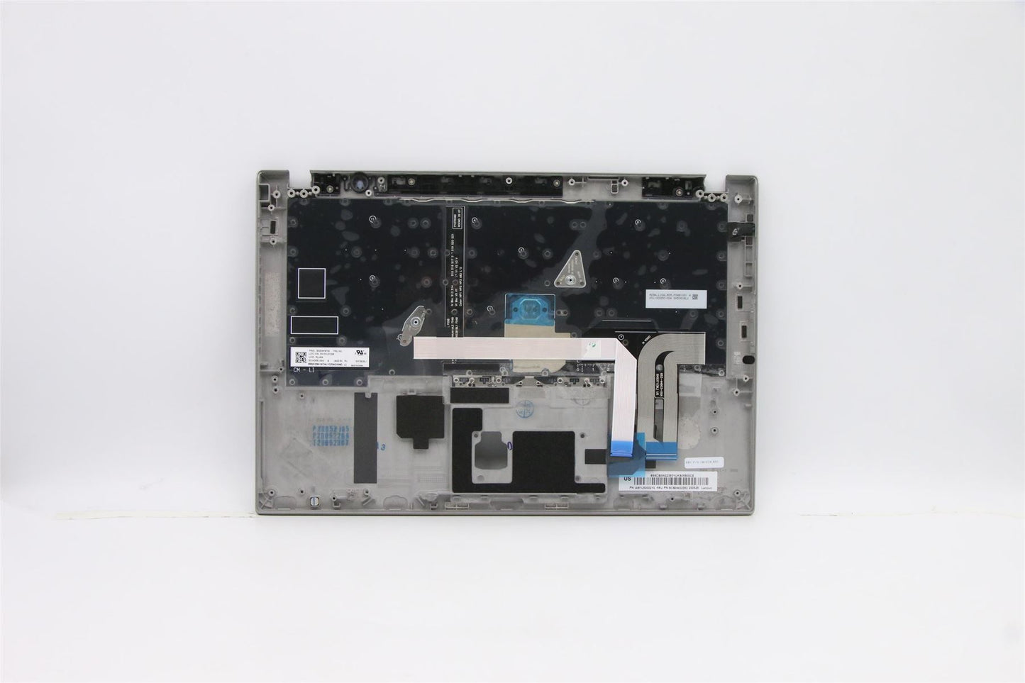 Lenovo ThinkPad T14s Keyboard Palmrest Top Cover Russian Silver 5M10Z41609