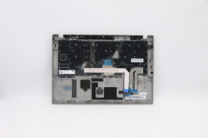 Lenovo ThinkPad T14s Keyboard Palmrest Top Cover Russian Silver 5M10Z41609