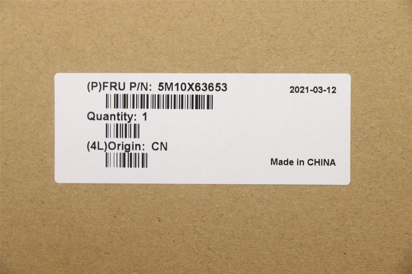 Lenovo MECH_ASM 2K_TCH_LBO+CSOT_IR&HD_HPD_Woven 5M10X63653