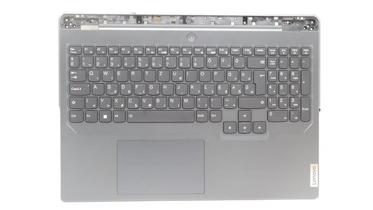 Lenovo Legion 5 16IRX8 Palmrest Cover Touchpad Keyboard Hungarian 5CB1L30869