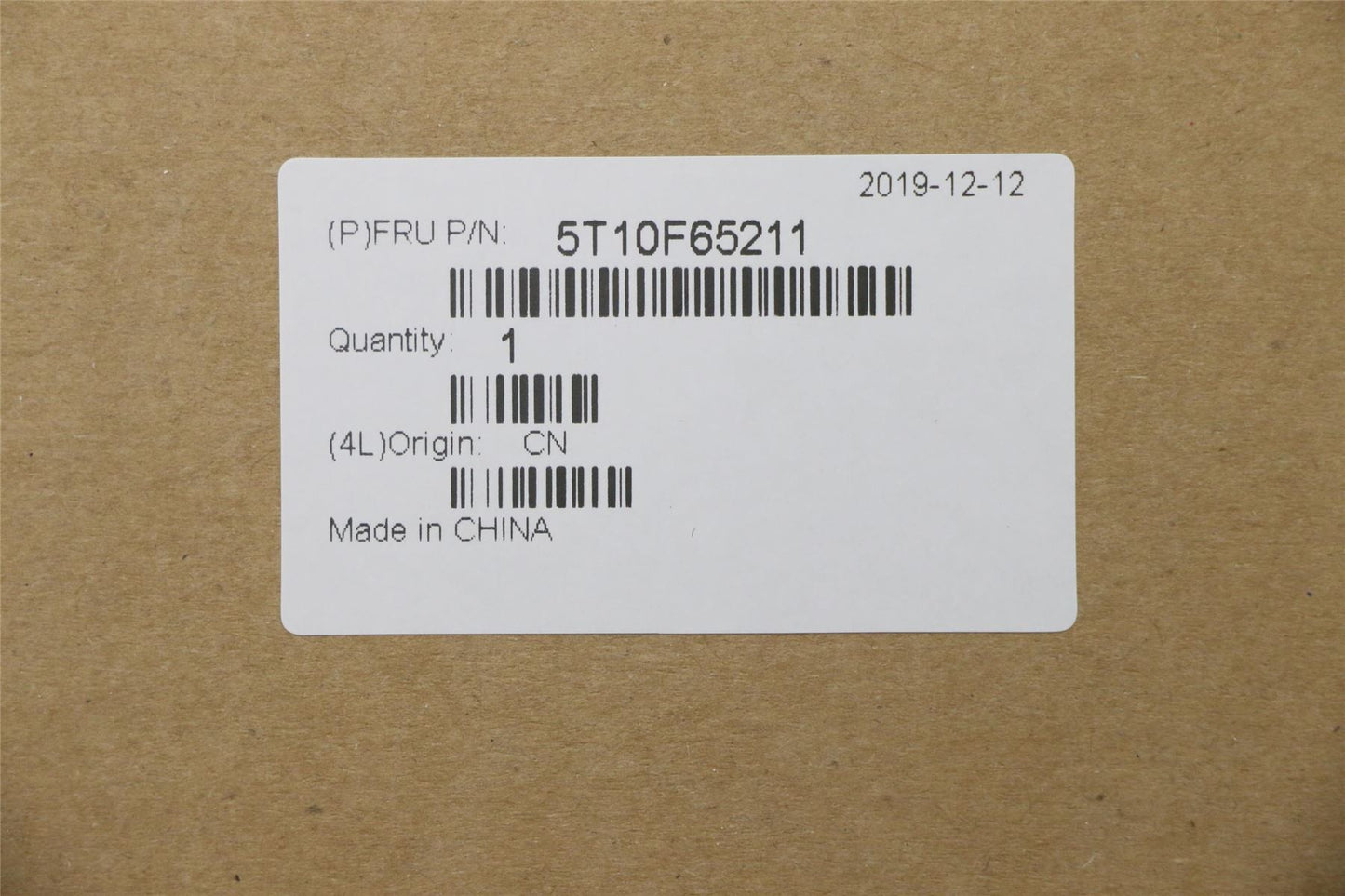 Lenovo 5T10F65211 TAPE HDD Sponge,L,G5070,H7/H9.5