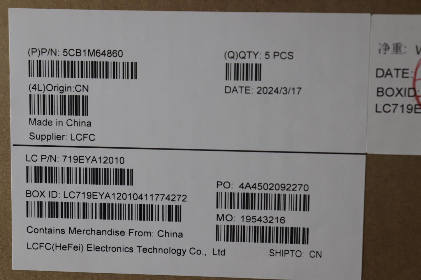 Lenovo Upper Case ASM_UKE L 83DEWH 5CB1M64860