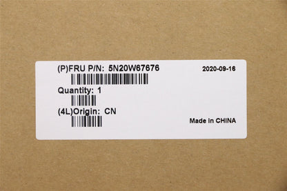 Lenovo ThinkPad L14 2 L14 Keyboard UK Black 5N20W67676