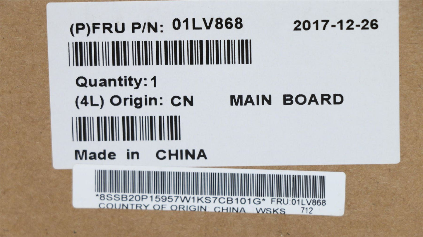 Lenovo Yoga X1 4th X1 1st X1 1st Gen Motherboard Mainboard UMA 8GB 01LV868