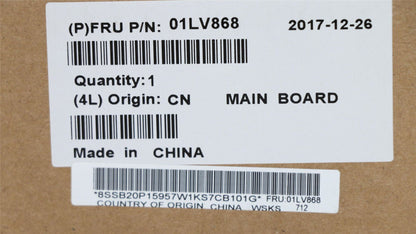 Lenovo Yoga X1 4th X1 1st X1 1st Gen Motherboard Mainboard UMA 8GB 01LV868
