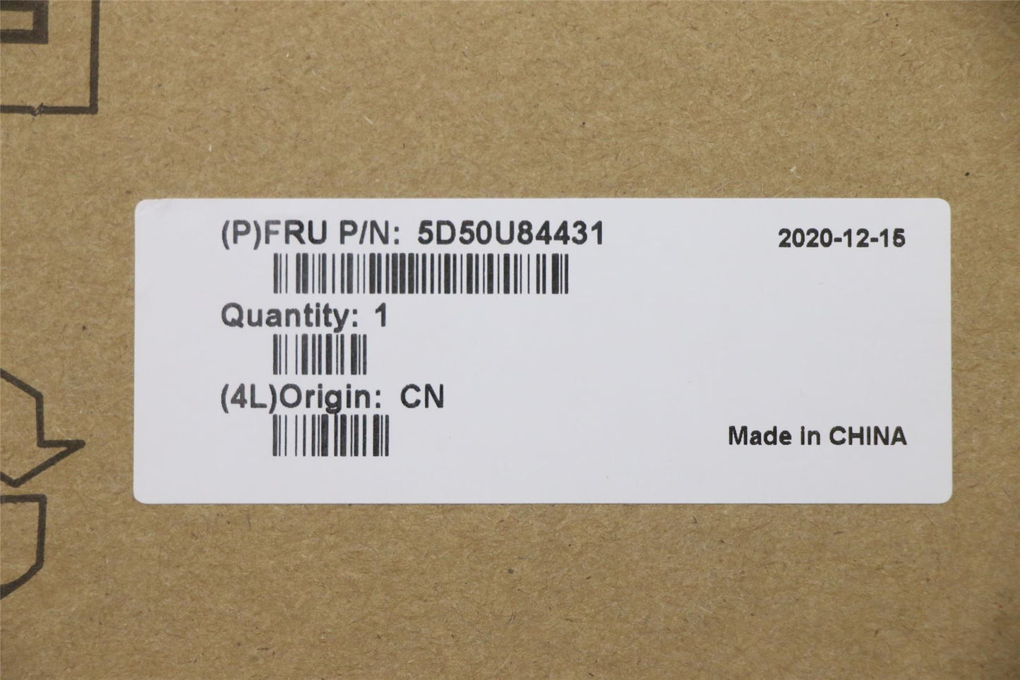Lenovo ThinkStation P720 P520 P520c P330 USB Wired Keyboard Black 5D50U84431