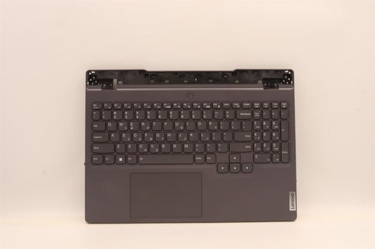 Lenovo 5 15IAH7H Palmrest Cover Touchpad Keyboard Greek Storm Grey 5CB1F39076