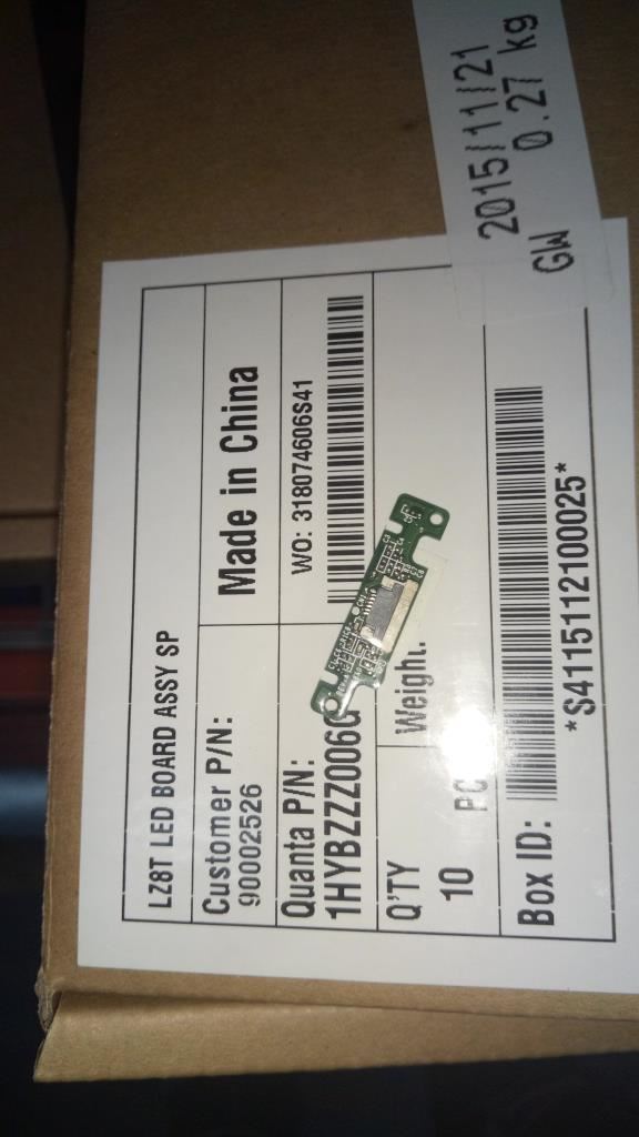 Lenovo IdeaPad U410 Touch LED Board 90002526