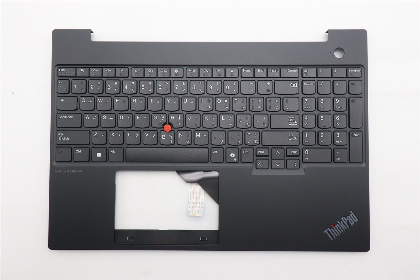 Lenovo MECH_ASM FRU KBD CCV ARA (PMX) US BK 5M11N96527