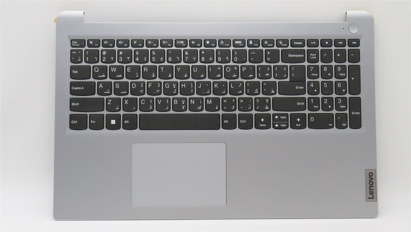 Lenovo IdeaPad 1 15AMN7 Palmrest Cover Touchpad Keyboard Arabic 5CB1J51281
