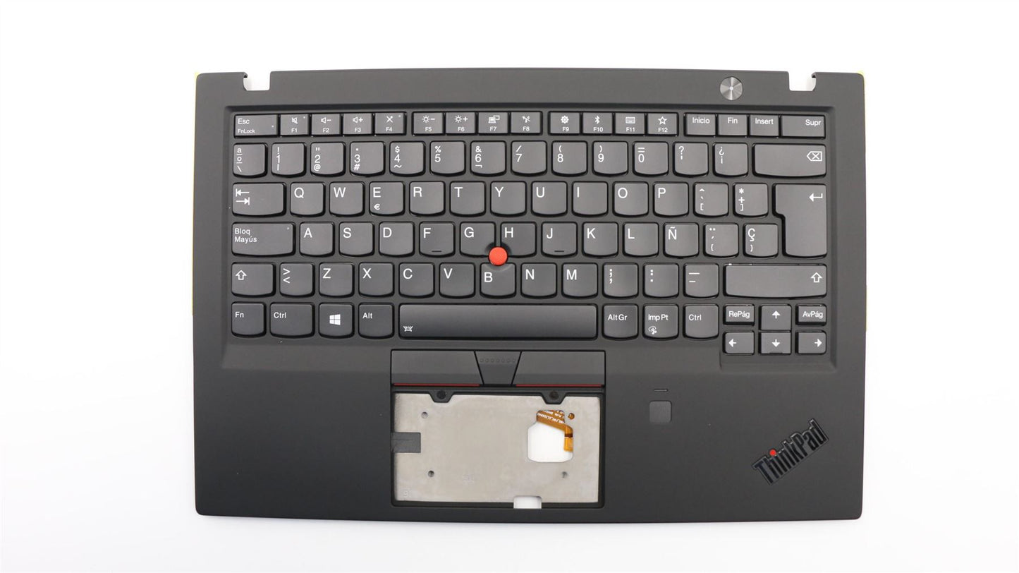 Lenovo Carbon X1 6. Tastatur Handballenauflage Obere Abdeckung Deutsch Schwarz 01YR557