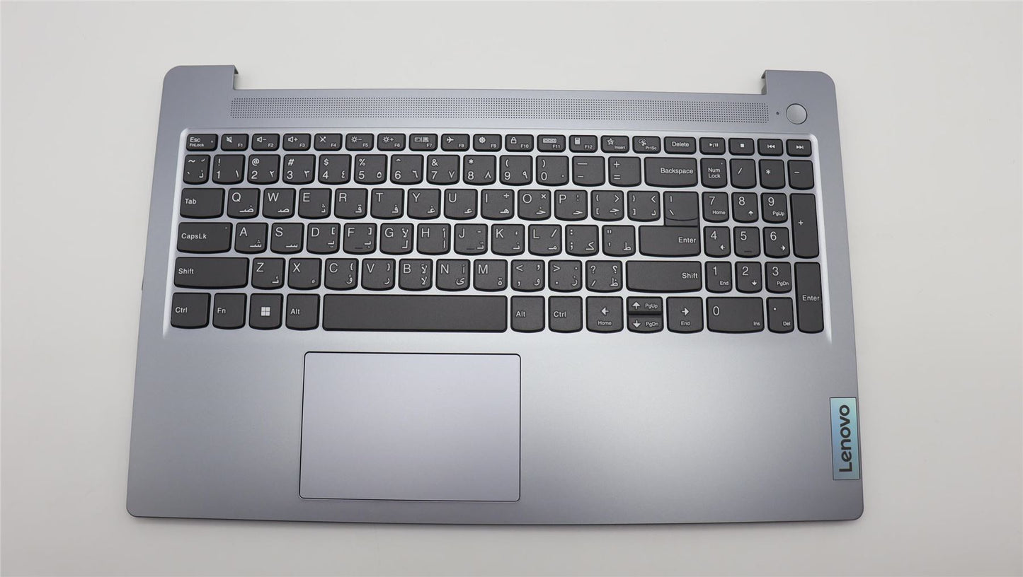 Lenovo IdeaPad 3 15IRH8 Palmrest Cover Touchpad Keyboard Arabic 5CB1M47081