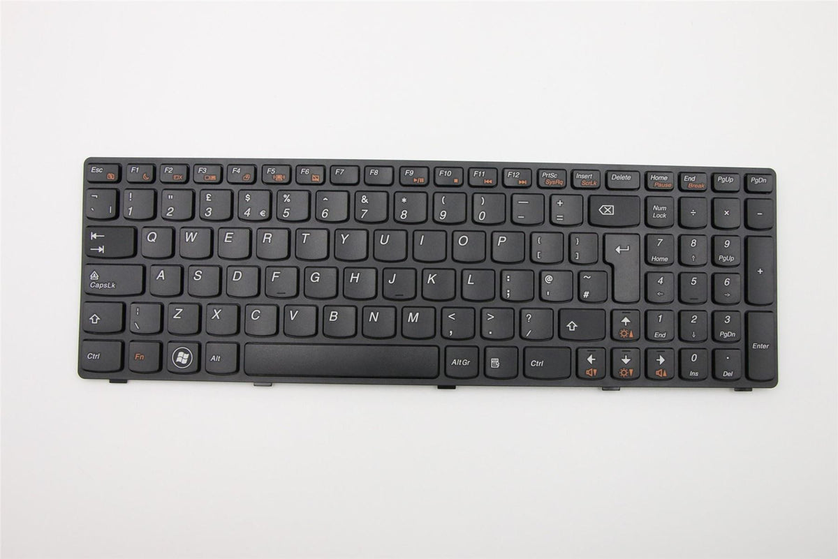 Lenovo G570 G575 G770 G780 Z500 Keyboard UK Black 25012359 25012624 25012446