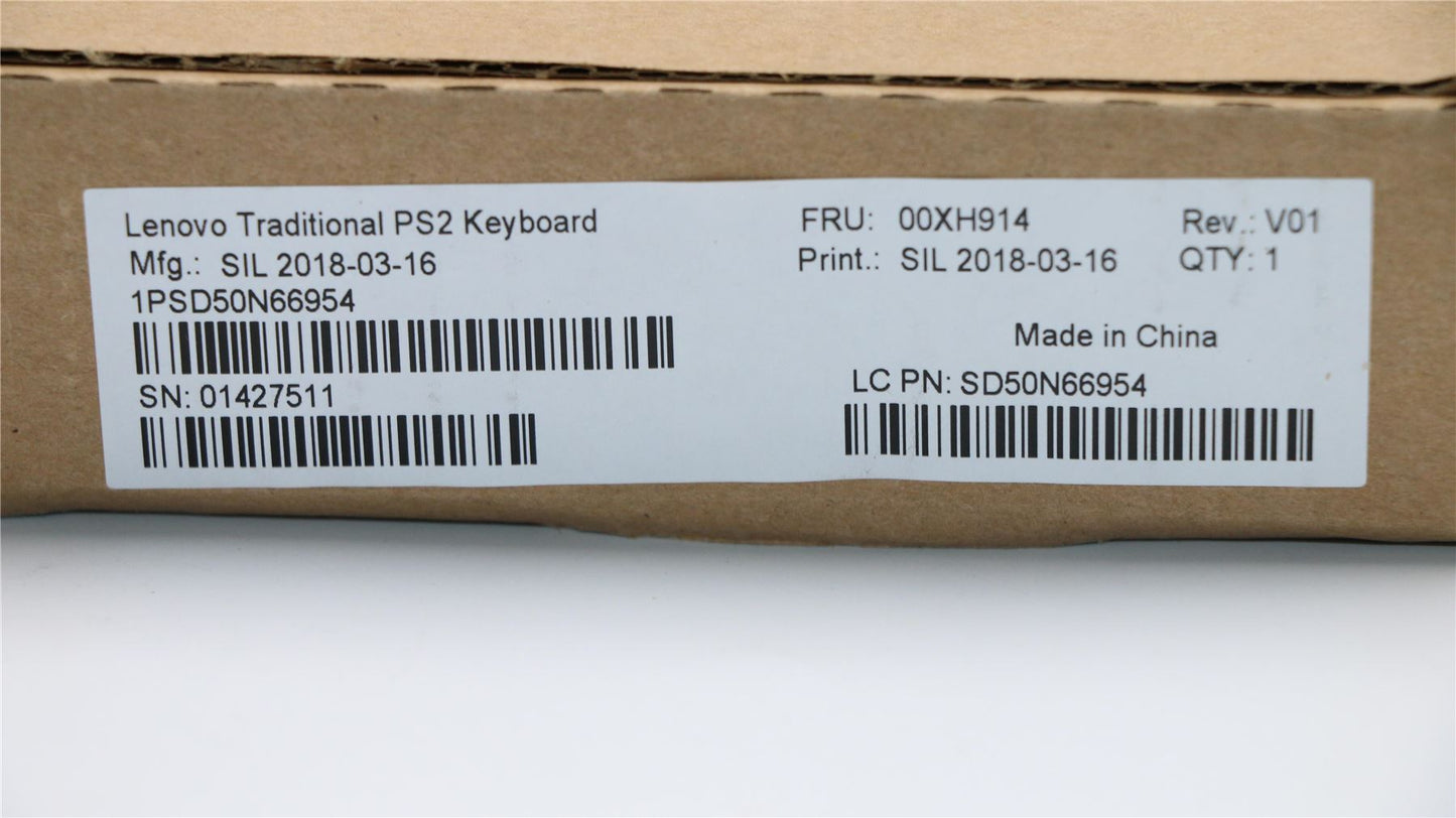 Lenovo PS2 TRDTNL KB BK HUN 00XH914