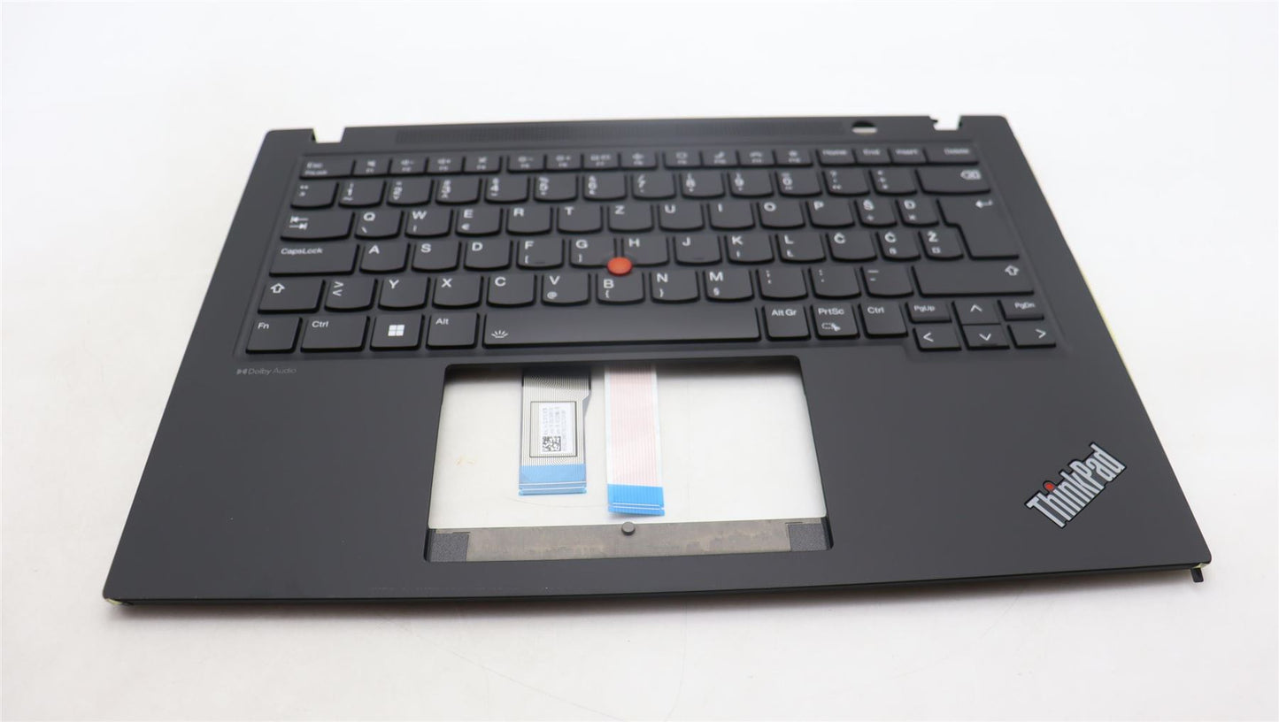 Lenovo ThinkPad T14s Gen 4 Keyboard Palmrest Top Cover Slovenian 5M11L59391