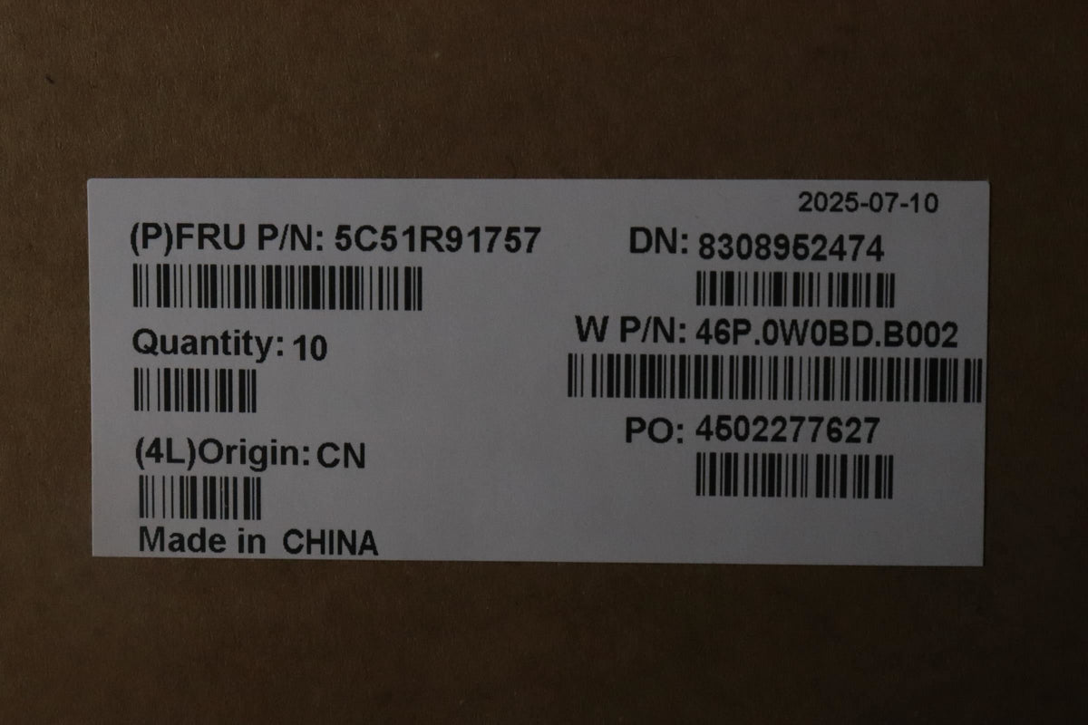Lenovo CARDPOP FRU CARDPOP_Pen charger_2in1_AMD Board 5C51R91757
