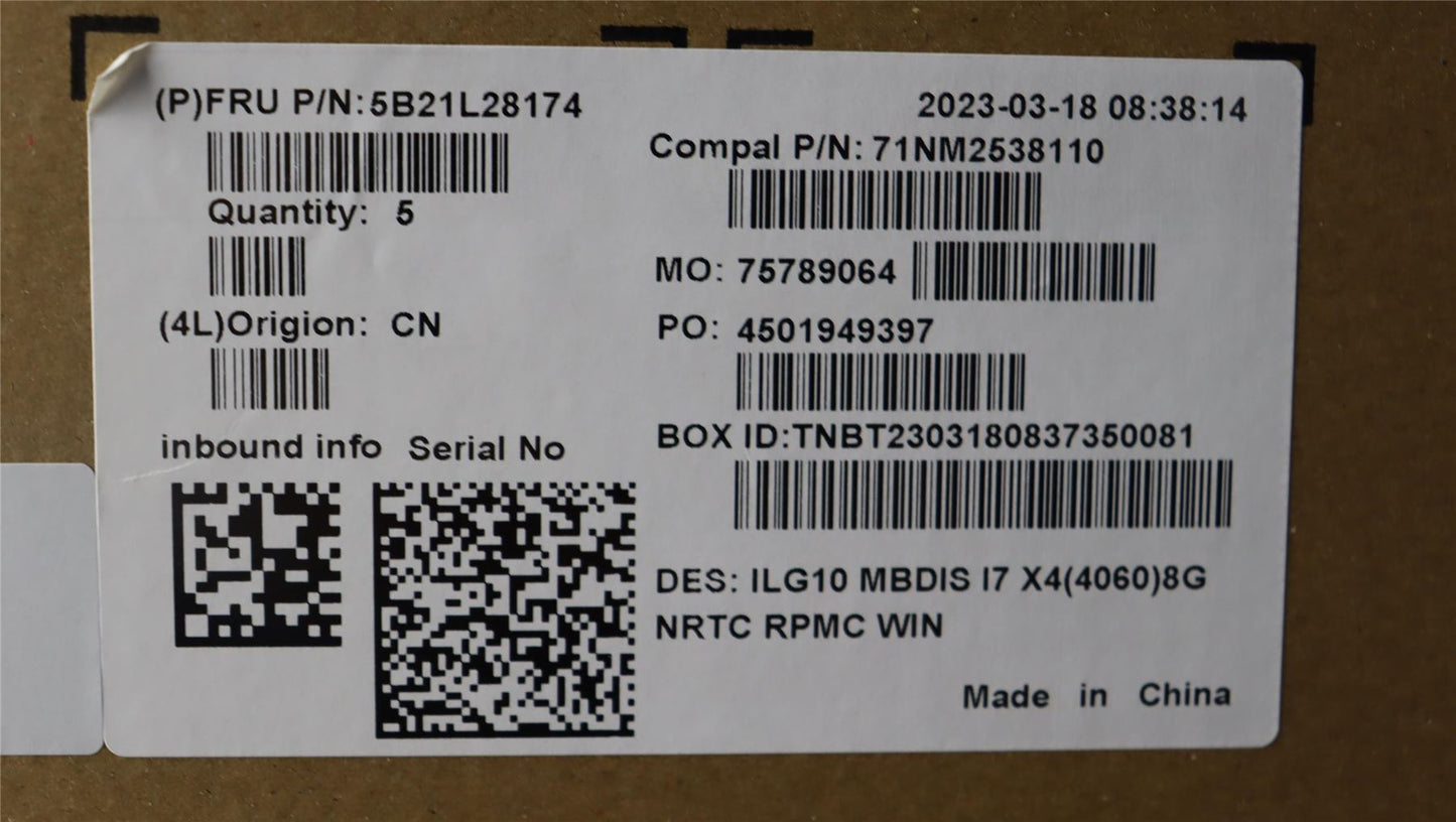 Lenovo LOQ 15IRH8 LOQ 16IRH8 Motherboard Mainboard 5B21L28174