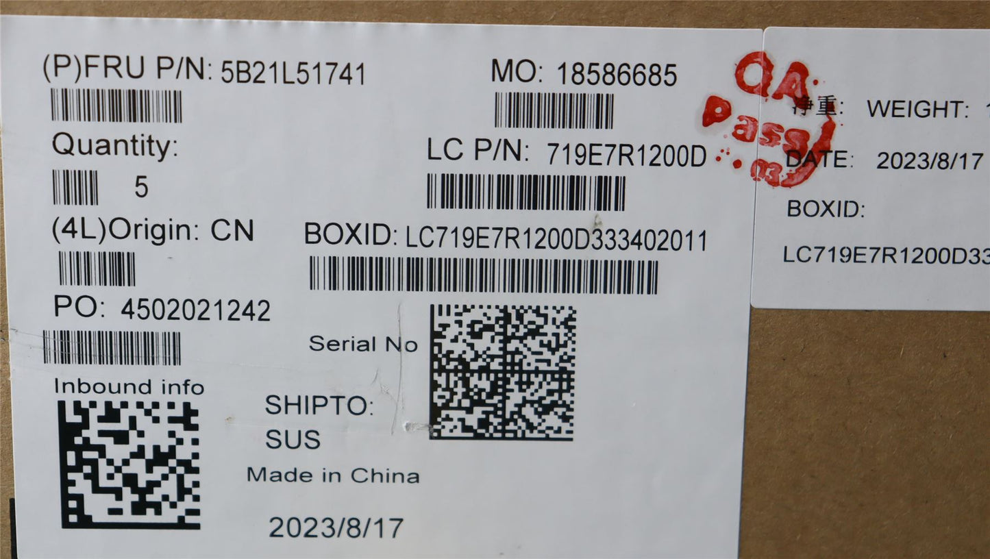 Lenovo IdeaPad 5 16IRH8 Motherboard Mainboard DIS INTELI713700H 16G 5B21L51741