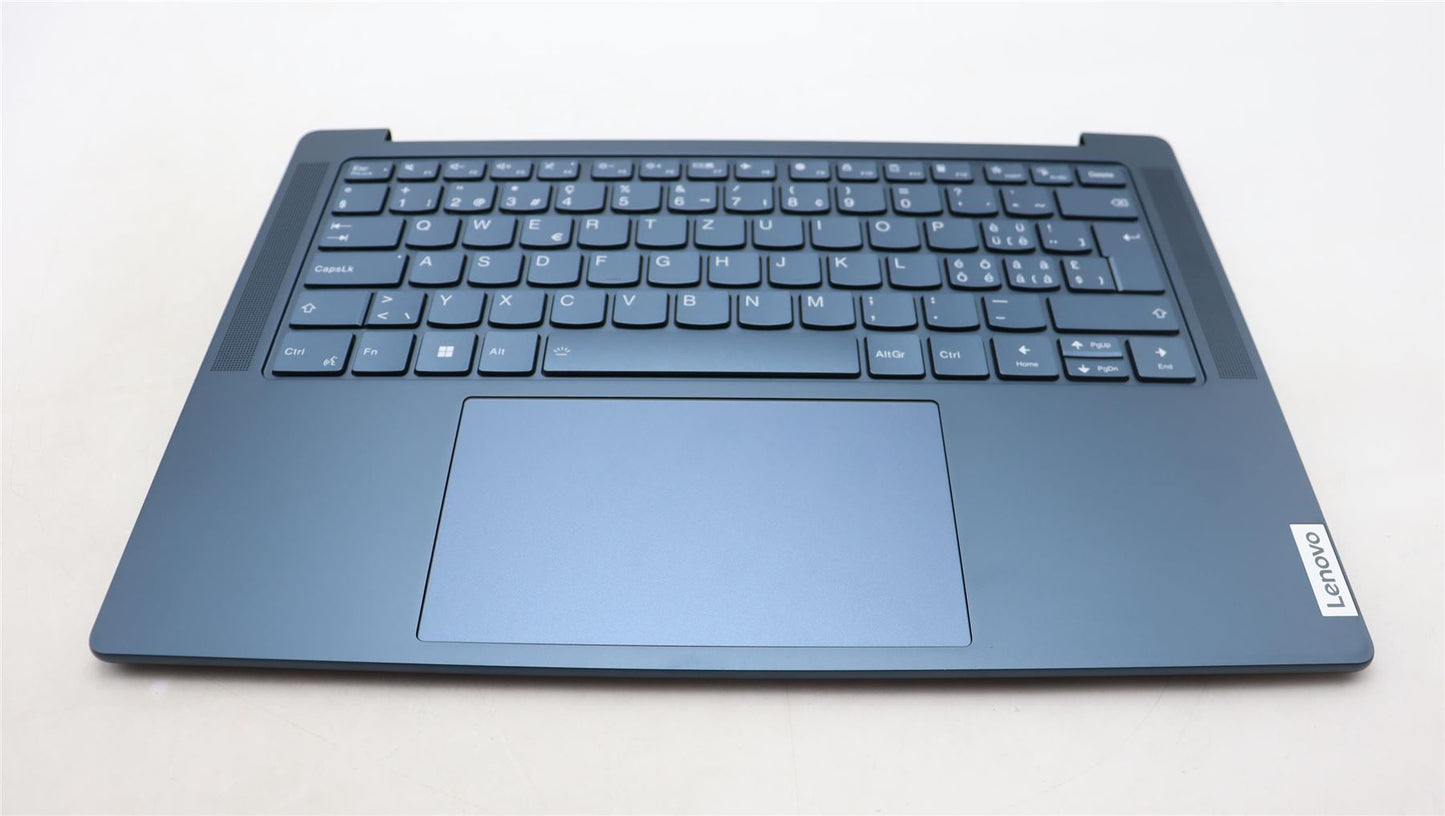 Lenovo Yoga 7 14APH8 Palmrest Cover Touchpad Keyboard Switzerland 5CB1L80231