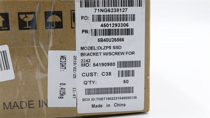Lenovo SSD Bracket C 81CU W/SCREW 2242 5B40U26566