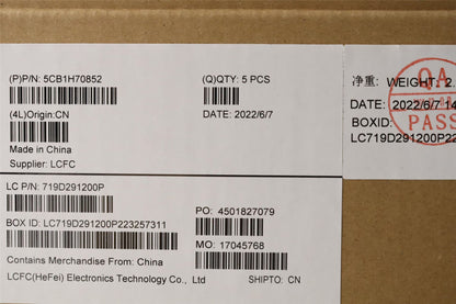Lenovo IdeaPad 7 14IAP7 Palmrest Cover Touchpad Keyboard Nordic 5CB1H70852