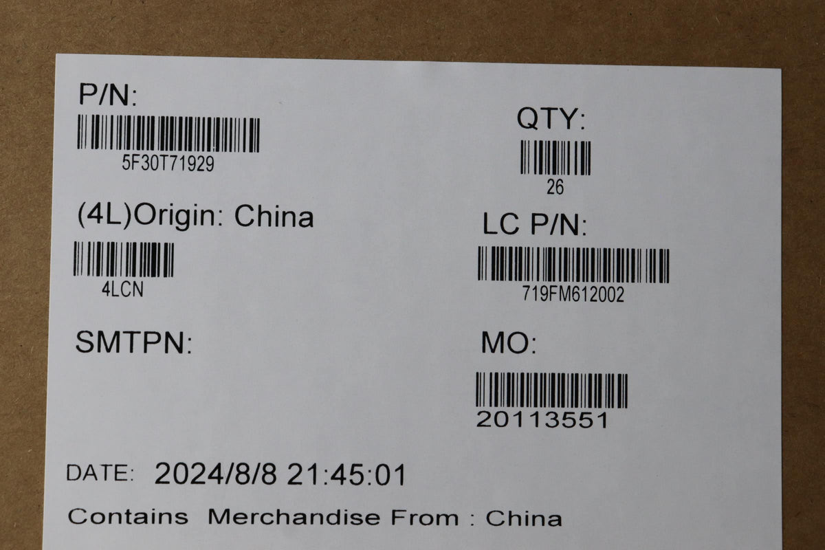 Lenovo FINGER_PRT FP BD L 83GU w/BRK GREY Board 5F30T71929