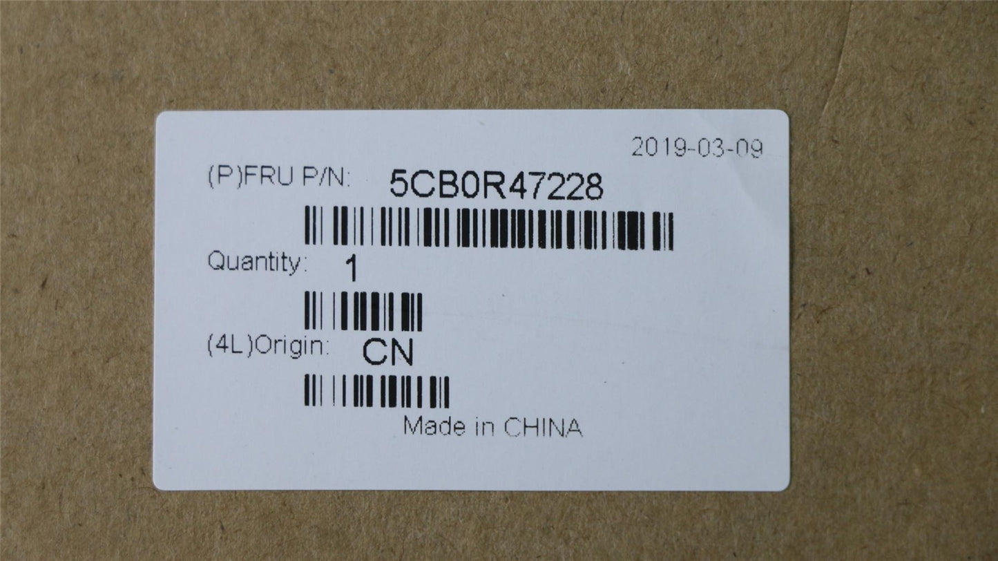 Lenovo Upper Case L 81HA FP BL IG W/KBFR 5CB0R47228