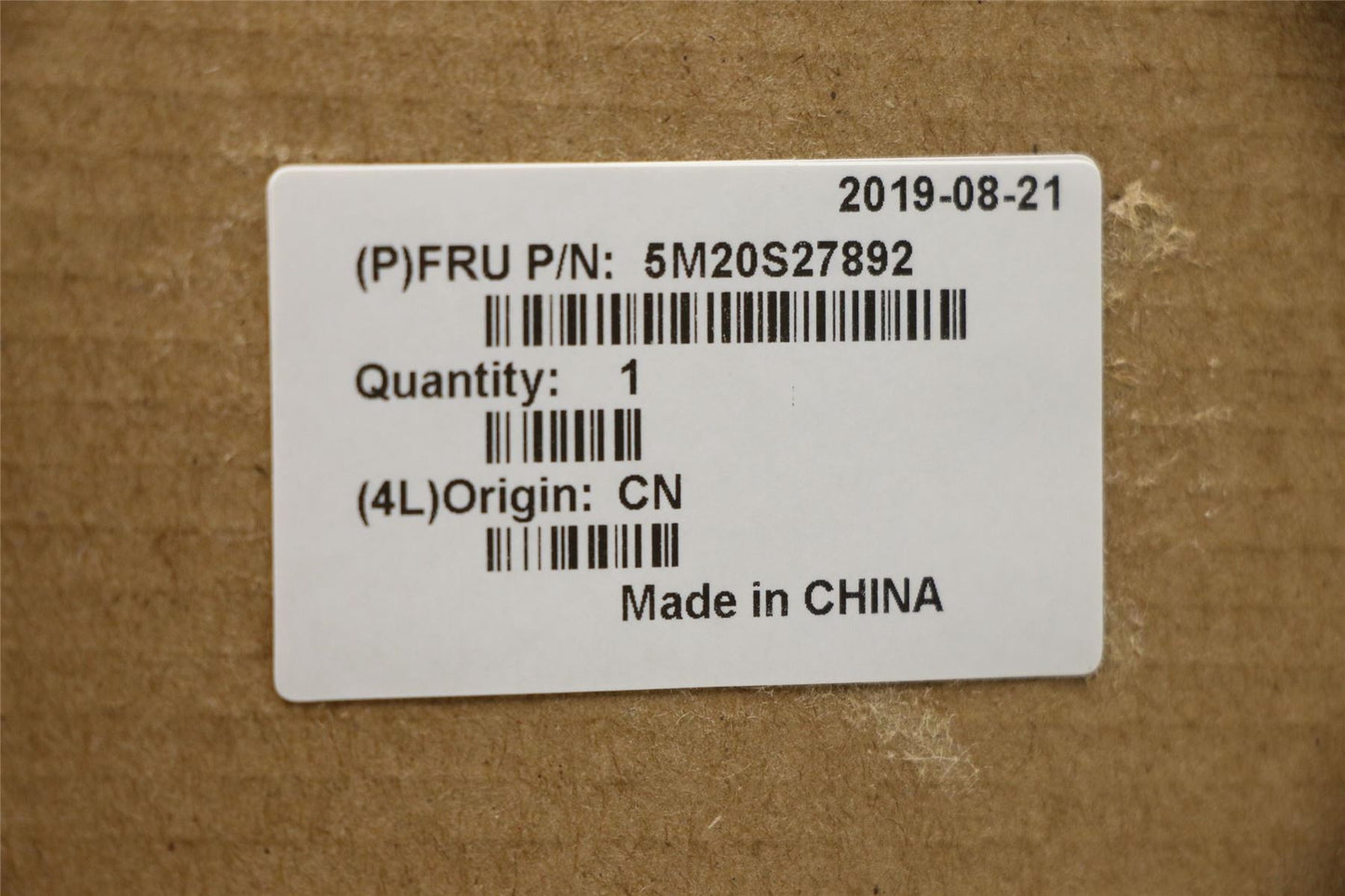 Lenovo 5M20S27892 MECHANICAL DUMMY ODD L 81LH PG
