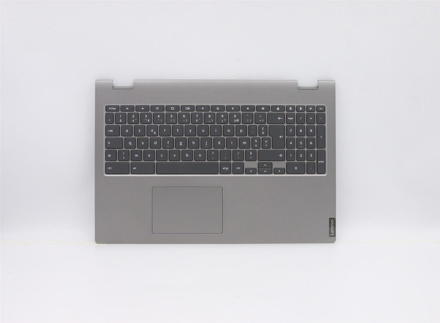 Lenovo Chromebook C340-15 Tastatur Handballenauflage Obere Abdeckung Französisch Grau 5CB0U43703