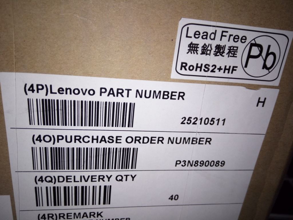 Lenovo DAF HRB SK 85key black frame KBD W8 Keyboard 25210511