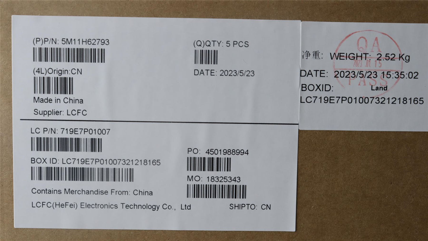 Lenovo ThinkPad X1 11th Gen Keyboard Palmrest Top Cover Hungarian 5M11H62793