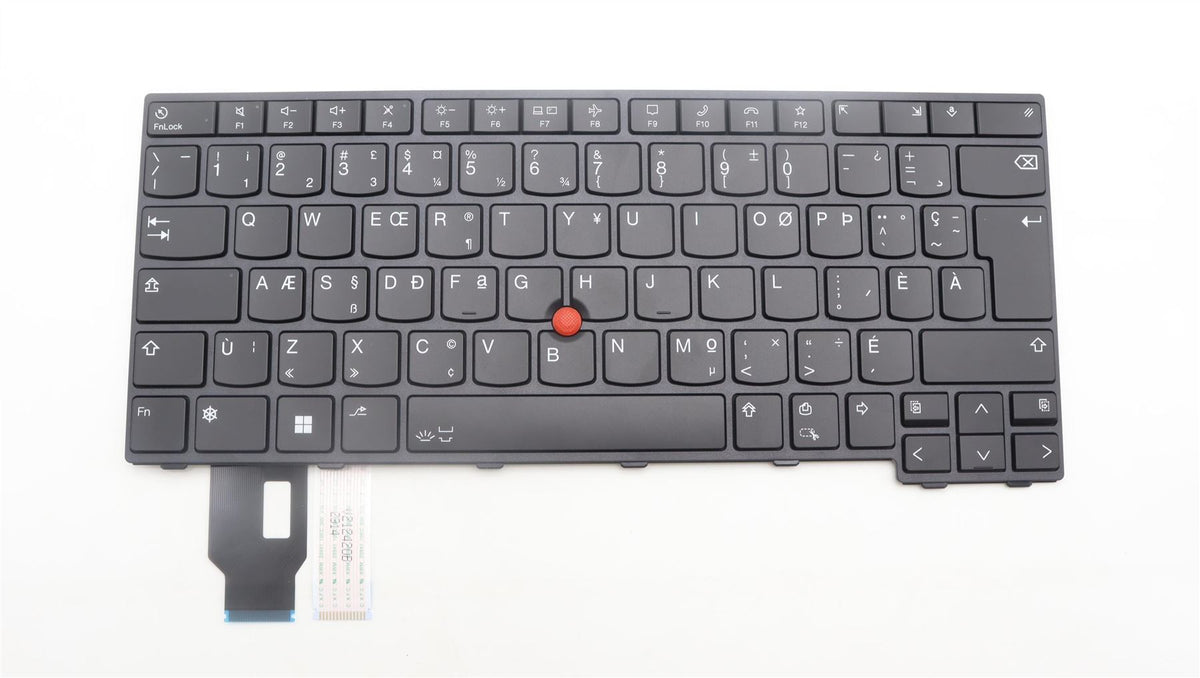 Lenovo NB_KYB CS22 FL TOP,BK-BL,SRX,CSA Keyboard 5N21D68161