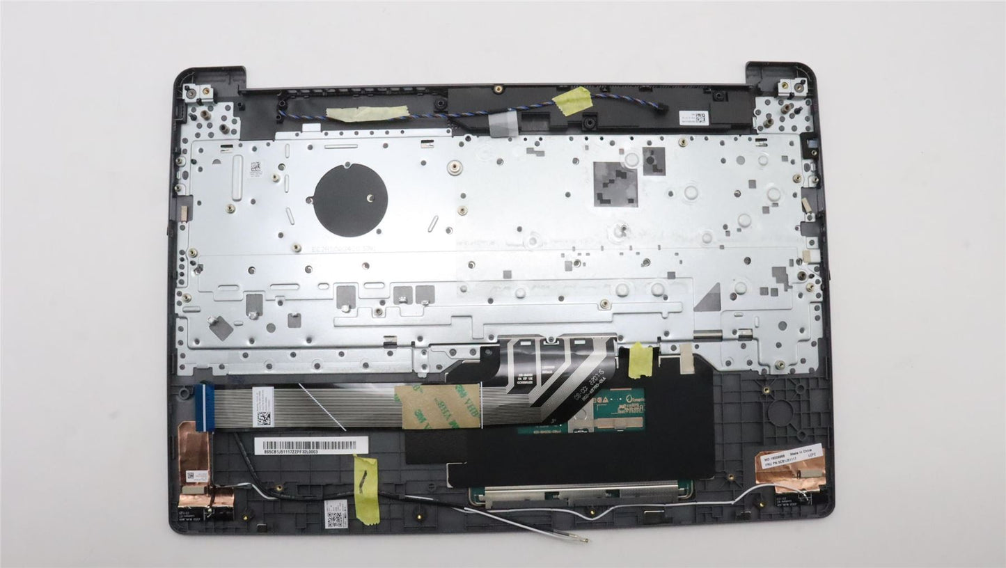 Lenovo Chrome IP 5 16IAU7 Palmrest Cover Touchpad Keyboard German 5CB1J51117