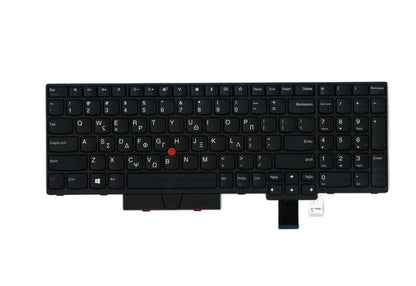 Lenovo ThinkPad T580 P52s Keyboard Greek Black 01HX192