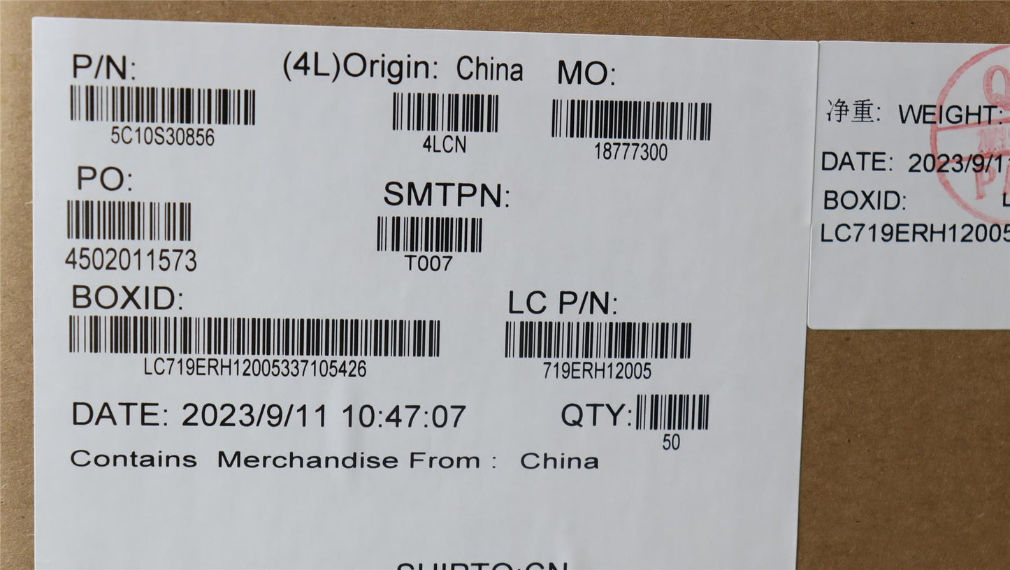 Lenovo Cable L83AG for hinge cap LIGHTING 5C10S30856