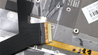 Lenovo Carbon X1 6. Tastatur-Handballenauflage, obere Abdeckung, lateinisch, spanisch, silberfarben, 01YU567