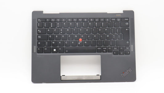 Lenovo ThinkPad X13s Keyboard Palmrest Top Cover Belgian Black 5M11J12723