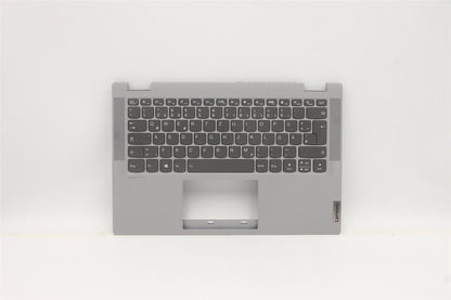 Lenovo Flex 5-14ALC05 Keyboard Palmrest Top Cover German Grey 5CB1C19335