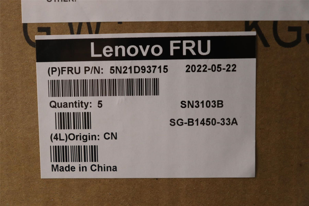 Lenovo CS22 NM TOP,BK-BL,PMX,THAI Keyboard 5N21D93789
