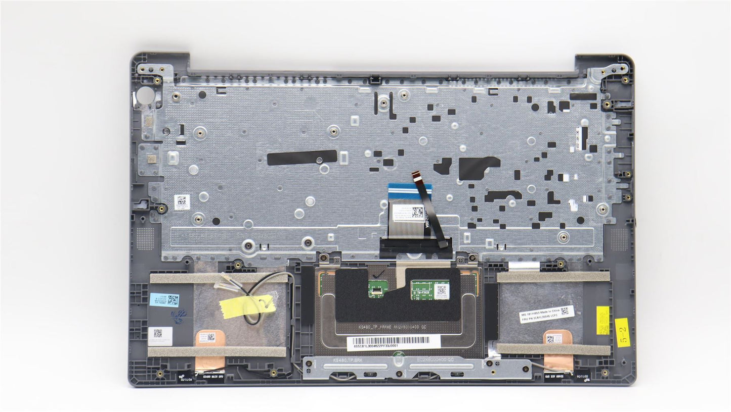 Lenovo IdeaPad 3 14AMN8 Palmrest Cover Touchpad Keyboard US Backlit 5CB1L30046