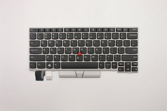Lenovo Yoga L13 L13 Keyboard US Silver 01YP880