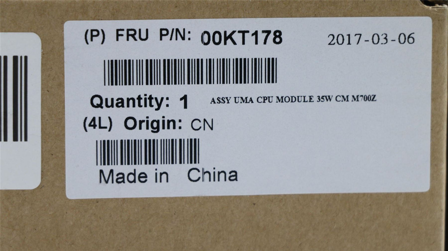 Lenovo 00KT178 Intel SKL-S UMA TM for Mutuo_M7