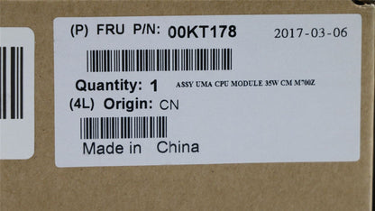Lenovo 00KT178 Intel SKL-S UMA TM for Mutuo_M7
